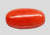Natural Red Italian Coral 6H50 Oval Cabochon - Report No. 13487D55347