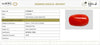 Govt. Lab certificate of authenticity - Report No. 13762D56717