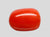 Natural Italian Red Coral (Moonga) oval cabochon, report no. 13762D56718
