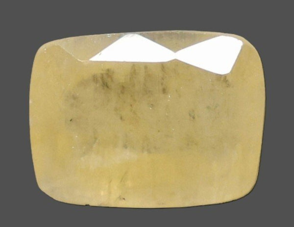 Natural Yellow Sapphire (Pukhraj) 10.01 Ratti cushion mixed loose gemstone – IIGJ report 14235D59545