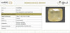 IIGJ Certificate 14372D60340 – Natural Yellow Sapphire
