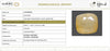 IIGJ Certificate 14372D60345 – Natural Yellow Sapphire