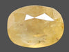 Natural Yellow Sapphire (Pukhraj) 7.26 Ratti oval mixed loose gemstone – IIGJ report 14372D60355