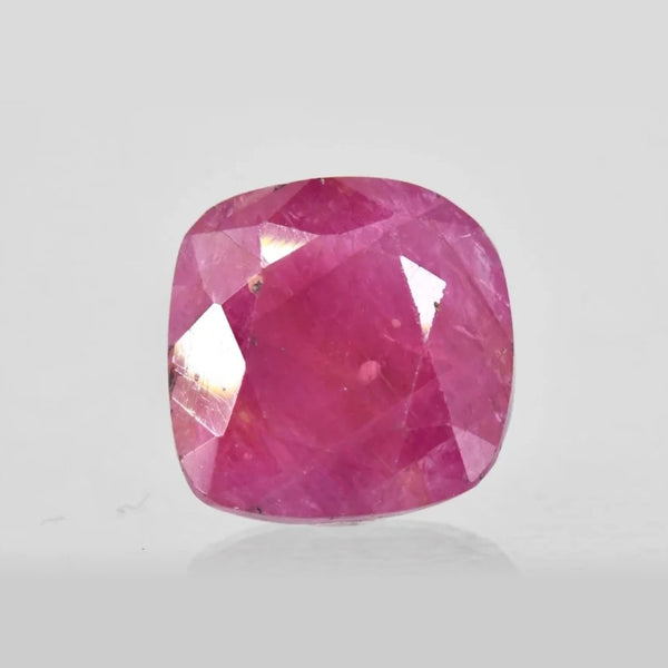Natural Burma Ruby (Manik) cushion mixed, report no. 18165S215007