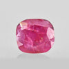 Natural Burma Ruby (Manik) cushion mixed, report no. 18165S215010