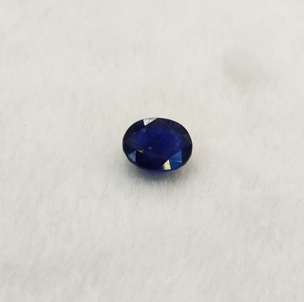 Natural Indian Blue Sapphire 8.35 Carat / 9.28 Ratti Oval Mixed Cut loose gemstone