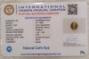 Natural Cat’s Eye: The Stone of Ketu for Protection and Spiritual Growth Summary No IGCDKBAJ41292 image 2