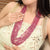 Natural Ruby Tumble Necklace: A Bold Expression of Nature's Beauty image 0