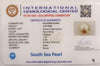 Natural South Sea Pearl – A Symbol of Elegance & Purity Summary No IGCDKBAJ42655 image 2