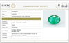 Natural Emerald | Govt. Lab Certified | Oval Mixed | Green Report No.10104D40730 image 1