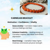 Red Premium Coralline Bracelet Positive Energy Bracelet For Men & Women image 5