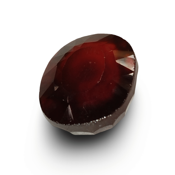 Natural Hessonite Garnet | Oval Mix Cut | Brownish Orange Certificate No.: IGCDKBAJ42757 image 1