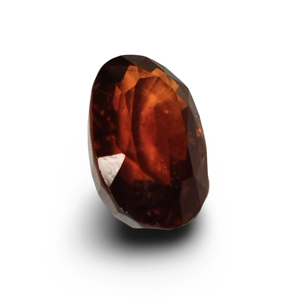 Natural Hessonite Garnet | Oval Mix | Brownish Orange Certificate No.: IGCDKBAJ42766 image 1