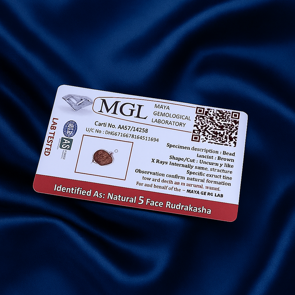 Divine Combo – Bhagwat Gita with Certified Rudraksha Pendant (Premium Gift Box Set) image 4