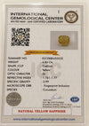 Natural Yellow Sapphire | Cushion Cut | IGC Certified No.: IGCDKBAJ53532 image 2