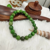 Green Premium Jade Emotional Openness Bracelet For Men & Women image 1