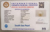 Natural South Sea Pearl – A Symbol of Elegance & Purity Summary No IGCDKBAJ42641 image 2