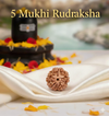 5 Mukhi Natural Premium Rudraksha – Certified Original Bead image 0