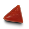 Natural Italian Red Coral | Certified Untreated | Triangle Cut No. IGCDKBAJ44615 image 0