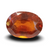 Natural Hessonite Garnet | Oval Mix Cut | Brownish Orange Certificate No.: IGCDKBAJ42756 image 0