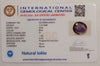 Natural Iolite| Govt. Lab Certified | OvalMix |Blue withCertificate No.: IGCDKBAJ44619 (Copy) image 2