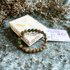 Green Unakite Bracelet Spiritual Growth For Men & Women image 0