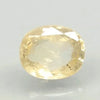 Certified Natural Yellow Sapphire (Pukhraj) – 4.80 Carat / 5.28 Ratti | Untreated | Oval Mixed Cut | GJEPC IGJ Certified image 0