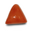 Natural Italian Red Coral | Certified Triangular Cabochon Moonga | Untreated Gemstone IGCDKBAJ42468 image 0