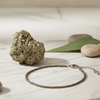 Dhan Labh Combo – Raw Pyrite Stone + Pyrite Anklet