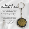 Dhanashakti Pyrite Keychain - The Ultimate Money Magnet