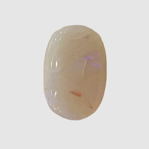 Natural White Opal 4.56 Ratti| Oval | Certified No. IGCDKBAJ44657 image 1