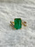 Zovina Emerald Diamond Ring in 14K Gold – 4.05 ct Natural Emerald & 0.50 ct Certified Diamonds image 0