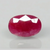 Natural Purplish Red Ruby | Certified Unheated | Oval Mixed Cut image 0