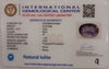 Natural Iolite| Govt. Lab Certified | Oval |Blue withCertificate No.: IGCDKBAJ44620 (Copy) image 2