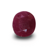 Natural Ruby | Certified Red Corundum Gemstone - Oval Cut Number: IGCDKBAJ47510 image 1