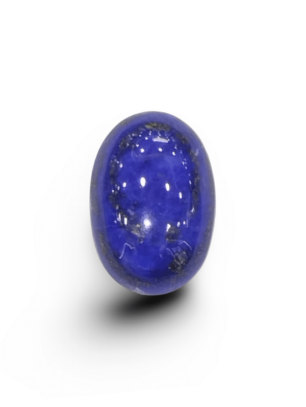 Natural Lapis Lazuli | Oval Cut | Royal Blue | High Pyrite Presence | IGC CertifiedCertificate No.: IGCDKBAJ44667 image 0