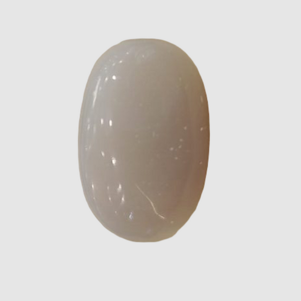 Natural White Opal 6.06Ratti| Oval Cabochone | Certified No. IGCDKBAJ42971 image 1