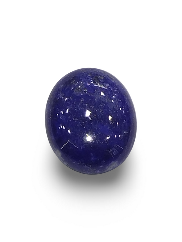 Natural Lapis Lazuli | Oval Cabochon | IGC Certified image 0