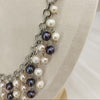 The Natural Pearl Necklace with Silver Coated Alloy: A Fusion of Elegance and Modern Design image 2
