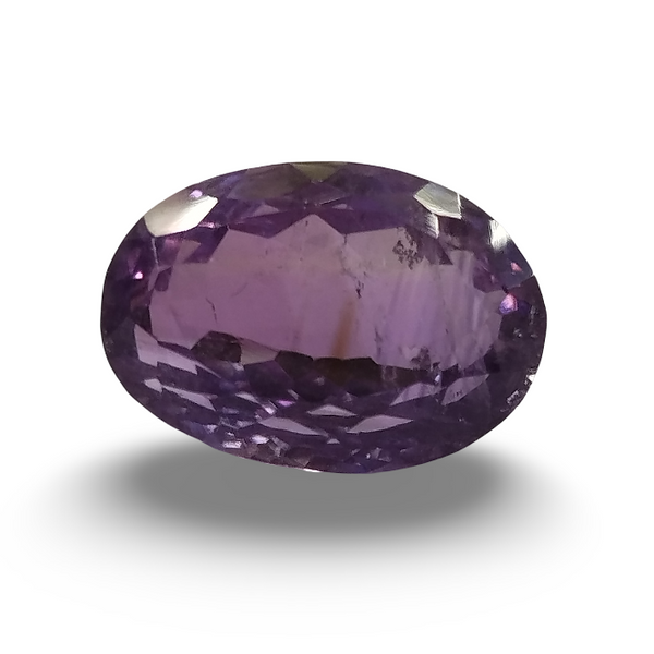 Natural Amethyst | Oval | Lab Certified No. IGCDKBAJ45590 image 0
