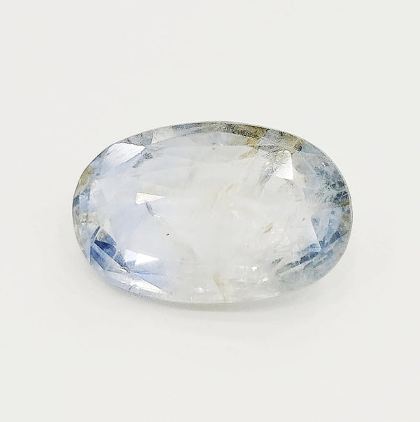 Natural Pitambari Blue Sapphire | IGC Certified | Oval Cut | Yellow & Blue Bi-Color Gem Certification No.: IGCDKBAJ44796 image 0