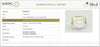 Natural Yellow Sapphire (Pukhraj) 7.19 Ratti – Certified Unheated | Cushion Cut | 6.47 Carat | 6661D25711 image 1