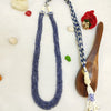 Natural Three Line Blue Sapphire Necklace: A Timeless Masterpiece of Elegance image 3