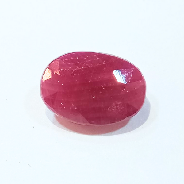 Natural untreated Ruby (Manik) oval mixed cut loose gemstone, report no. 9581D38682