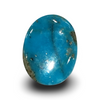 Natural Turquoise | Certified | Oval Cabochon | Sea BlueCertificate No.: IGCDKBAJ41415 image 0