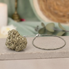 Dhan Labh Combo – Raw Pyrite Stone + Pyrite Anklet