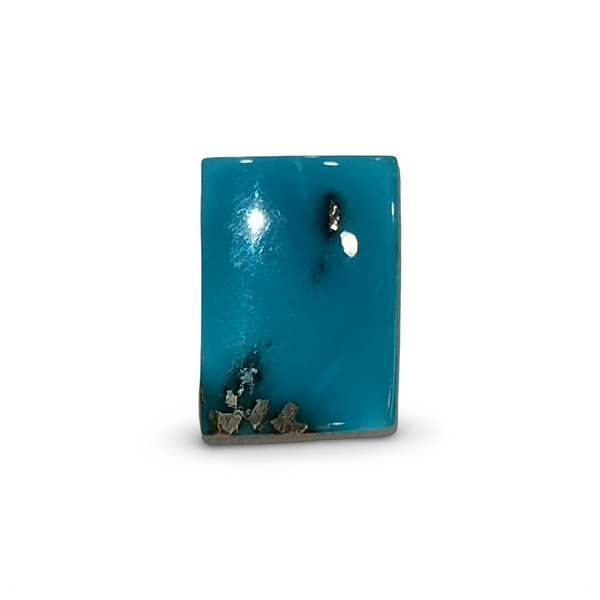 Natural Turquoise | Certified Square Cabochon in Sea Blue Certificate No.: IGCDKBAJ41421 image 0