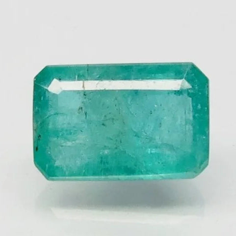 Natural Emerald 5.54 Ratti | Govt. Lab Certified | Octagon Step Cut Report No 7000D27349 image 0