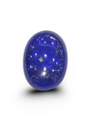 Natural Lapis Lazuli | Oval Cabochon | Deep Royal Blue with Pyrite Inclusions | Govt. Lab Certified image 0