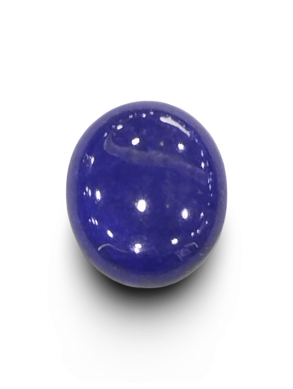 Natural Lapis Lazuli | Oval Cabochon | Rich Blue with Golden Pyrite | Govt. Lab CertifiedCertificate No.: IGCDKBAJ42505 image 0